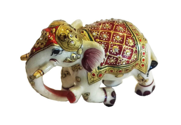 20151231_161828.jpg Marbles Stone Elephant - Image 4