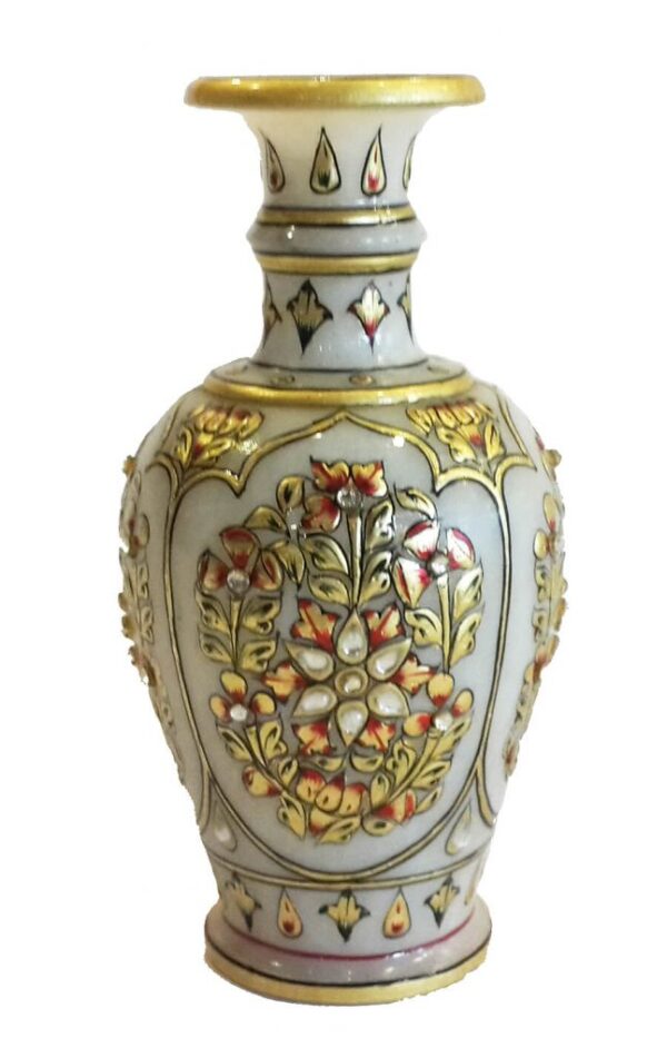 20151231_162553.jpg Marbles Stone Pot - Image 1