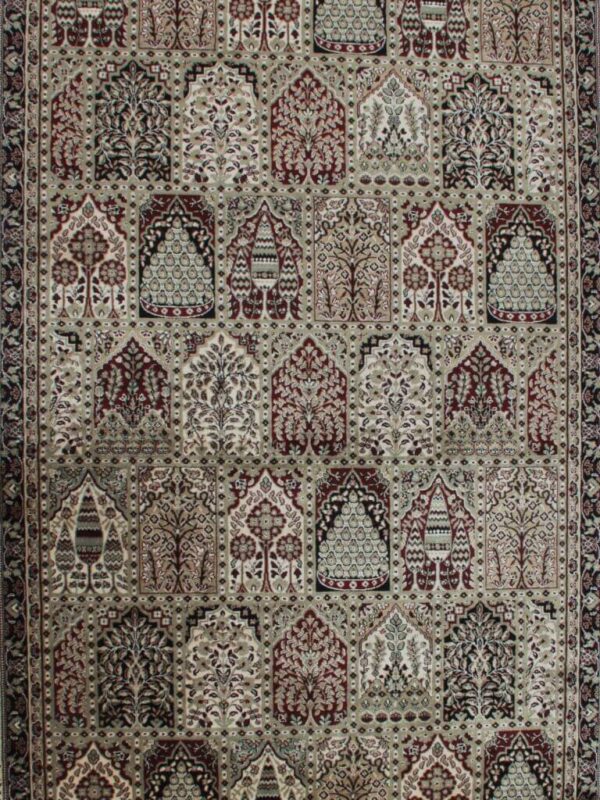 Miras Silk Qum Multi Carpet - Image 3
