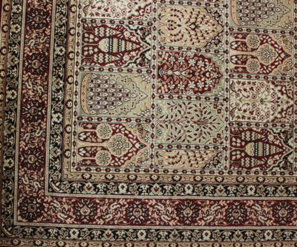 220Qum20Red206x920690020.jpg Hamadan Silk Carpet 6x9 Feets - Image 2
