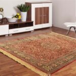 Miras Multicolour Silk Paisley 5x7 feets