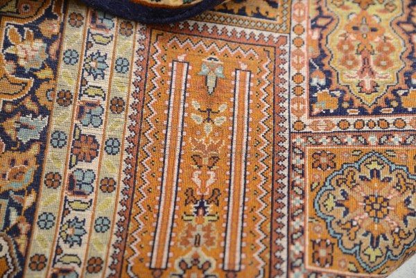 DSC_2168.jpg Kashmir Silk Carpet Doors Of Paradise 5x7 Feets - Image 11