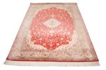Tabriz Red Carpet Silk On Silk 6x9 Carpet - Image 7