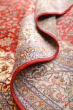 Tabriz Red Carpet Silk On Silk 6x9 Carpet - Image 12