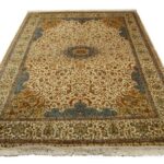 Beautiful Floor Carpet Kaishan 6x9 Silk On Silk