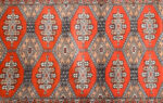 Gemotric design Bukhara Runner - Image 4