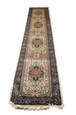 Kirman Wool Runner For Bedside - Image 2