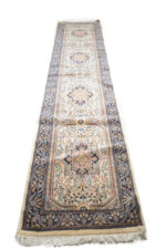 Kirman Wool Runner For Bedside - Image 3