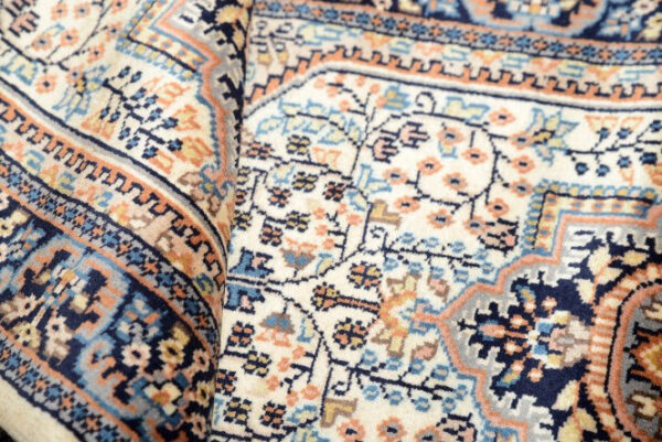 Kirman Wool Runner For Bedside - Image 6