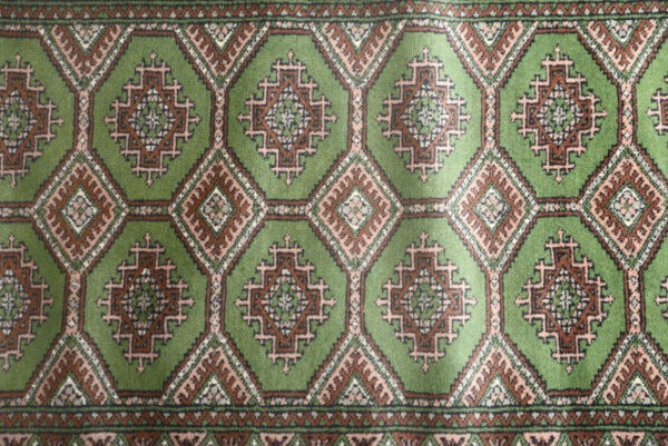 MCI-258000A2_4.jpg Green Bukhara Runner - Image 5