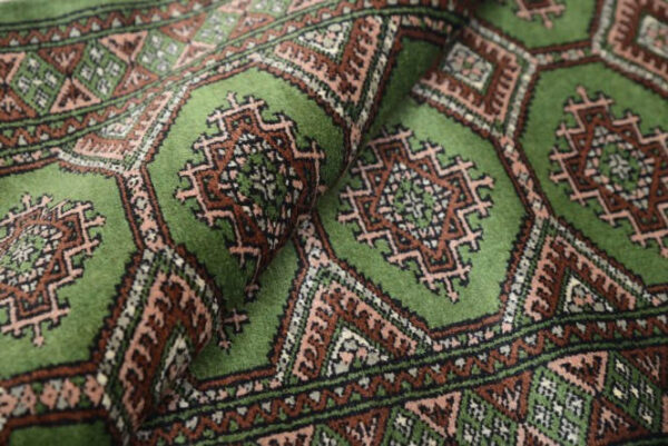 MCI-258000A2_5.jpg Green Bukhara Runner - Image 6