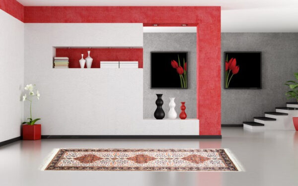 MCI-26000B14.jpg Silk Kaishan Runner - Image 1
