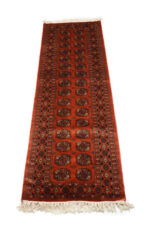 Runner Bukhara Rust Geometrical Patterns - Image 7
