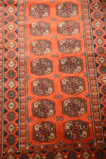 Runner Bukhara Rust Geometrical Patterns - Image 4