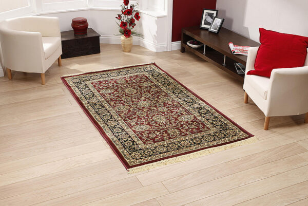 MCI-35000B8.jpg Floor Carpet AllOver Burgundy 3x5 Rug - Image 1