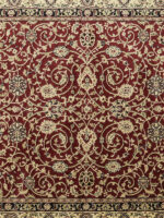 Allover Red 4x6 Silk Floor Carpet - Image 2