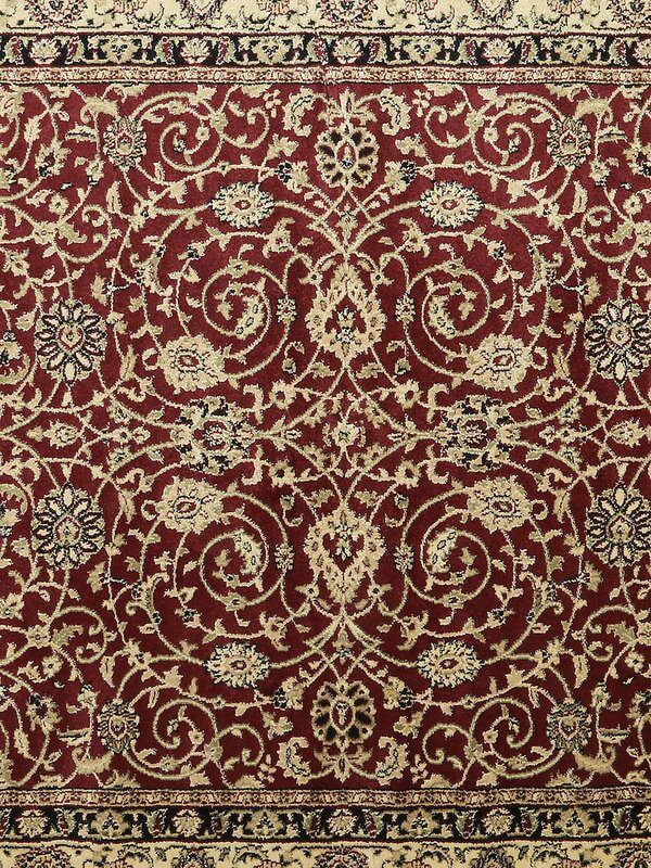 MCI-46000A6_2.jpg Allover Red 4x6 Silk Floor Carpet - Image 2
