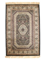 Miras Kaishan Black Carpet 4x6 Feets - Image 4