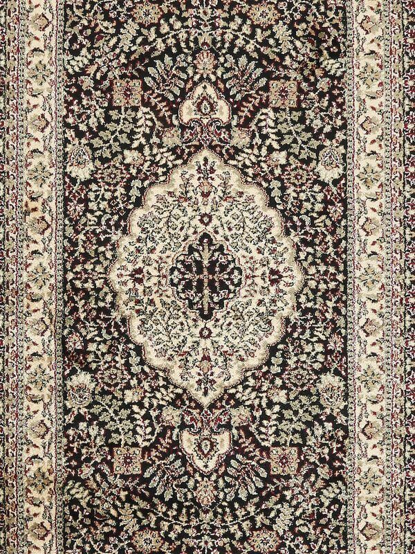 Miras Kaishan Black Carpet 4x6 Feets - Image 3