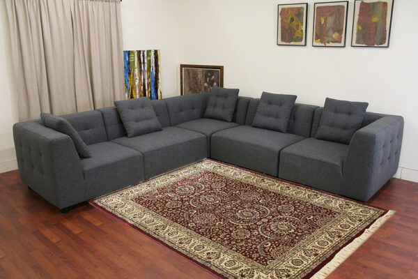 MCI-46000A9.jpg Nain Allover Design Maroon 6x4 - Image 1