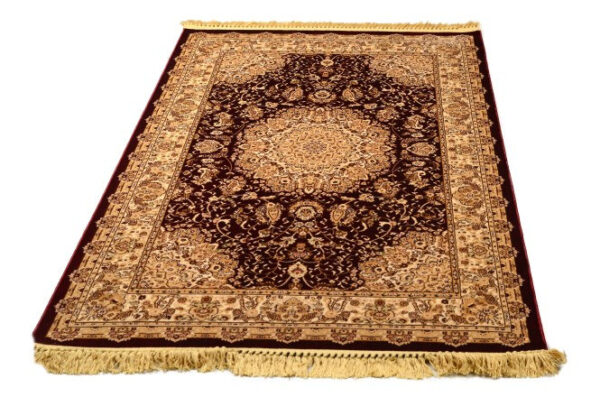 MCI-57000A13_2.jpg Miras Carpet Ardibil Silk Carpet, Handmade Carpet 5x7 Feets - Image 3
