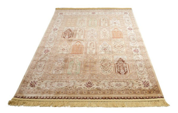MCI-57000A2_2.jpg Miras Hamadan Silk Carpet - Image 8