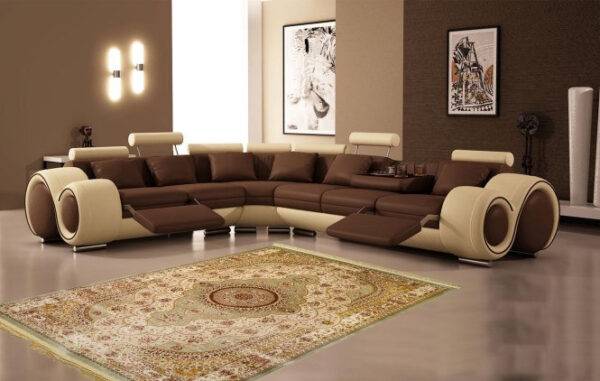 MCI-57000A8.jpg Area Rug Carpet - Floor Rug - Area Rug Carpet Online at Low Price - Kirman Silk  Carpet 5x7 Feets - Image 1