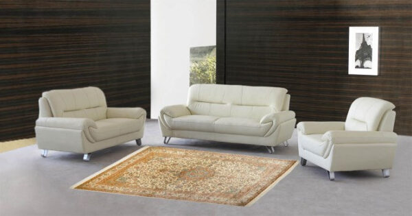 MCI-58000A1.jpg Kaishan Natural 5x8 Silk On Silk Carpet - Image 1