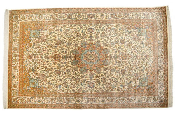 MCI-58000A1_3.jpg Kaishan Natural 5x8 Silk On Silk Carpet - Image 8