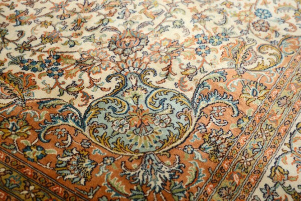 MCI-58000A1_6.jpg Kaishan Natural 5x8 Silk On Silk Carpet - Image 6