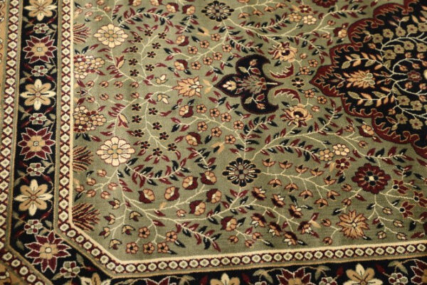 Miras Kirman Silk Carpet - Image 5