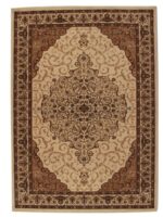 Wool Carpet Ardabil Design 5.5x7.5 Feets