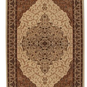 Wool Carpet Ardabil Design 5.5x7.5 Feets