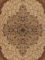 Wool Carpet Ardabil Design 5.5x7.5 Feets - Image 4
