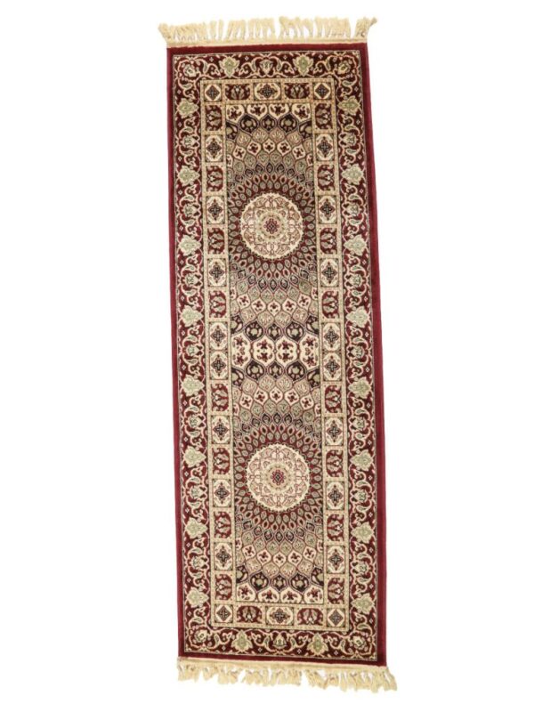 c_kaishan2.jpg Multi Colour Silk Throw KAISHAN Runner - Image 2