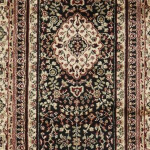 Kaishan Black Silk Runner 2x6