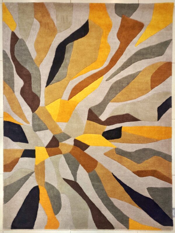 abstract design modern rug-009